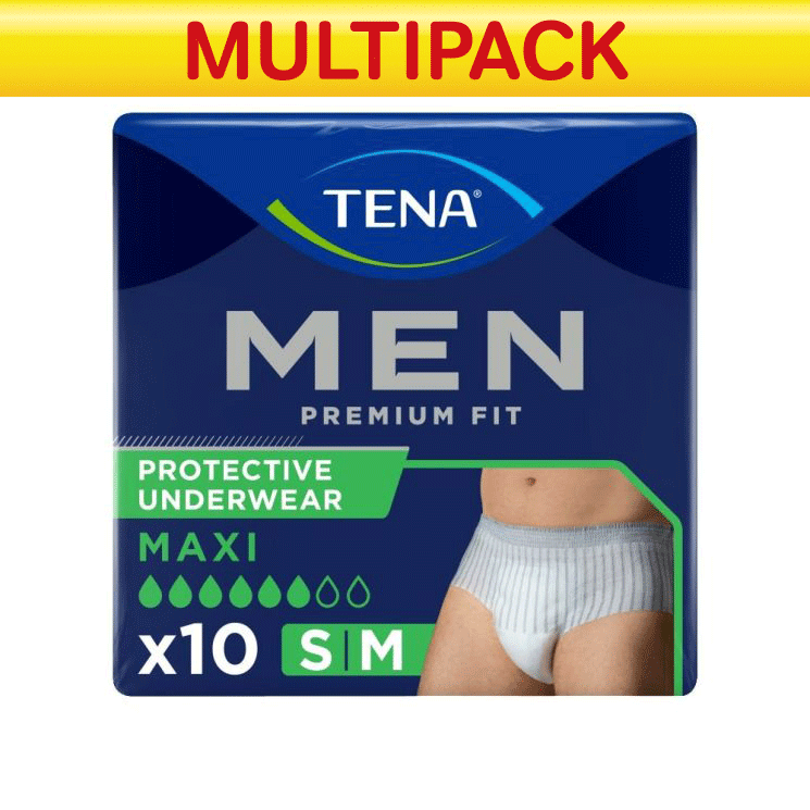 TENA Men Level 4 Pants - Medium - Bulk Saver - 3 Packs of 10