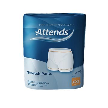 Attends Stretch Pants - Size XXXL - Pack of 15