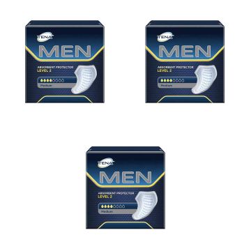 TENA Men Level 2 Absorbent Protector Pads - Case Saver - 3 Packs of 10 |  | CASE-ND-0273 | Tena | Allanda