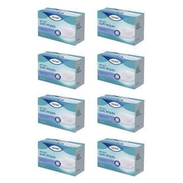 CASE SAVER Tena Soft Wipe 30x32cm (8 Packs of 135)