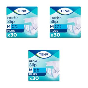 CASE SAVER TENA Slip Plus Medium (3 Packs of 30) | Medium | CASE-ND-1042 | Tena | Allanda