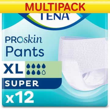TENA Proskin Pants Super - XL - Case Saver - 4 Packs of 12