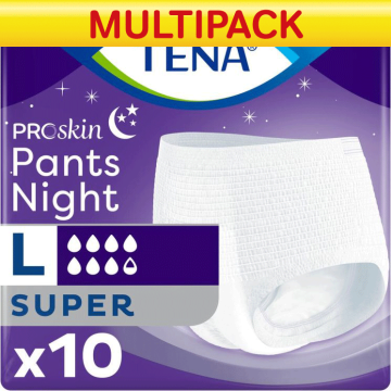CASE SAVER TENA Pants Night Super Large (8 Packs of 10)