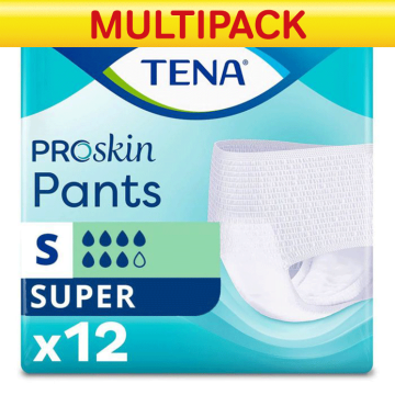 CASE SAVER TENA Pants Super Small (4 Packs of 12)