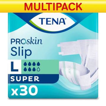 TENA Proskin Slip Super - Large - Case Saver - 4 Packs of 30
