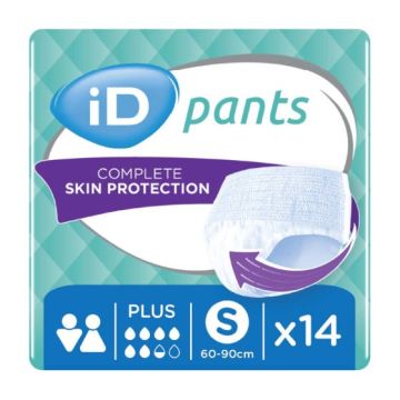 iD Pants Plus - Small - 14 Pack | Small | ND-1278 | Allanda