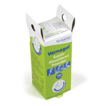 Vernagel Body Fluid Absorbent Granules | Pack of 100 Sachets