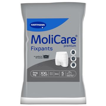 MoliCare Premium Fixpants Long Leg | XXLarge | Pack of 5