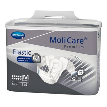 MoliCare Premium Elastic 10D Medium (Heavy Absorbency) - Pack of 14
