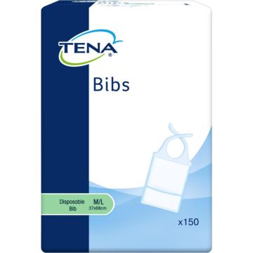 TENA Bib | Medium/Large | Pack of 150
