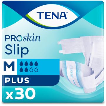 TENA Proskin Slip Plus - Medium - 30 Pack | Medium | ND-1042 | Allanda