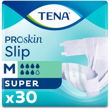 TENA Proskin Slip Super - Medium - 30 Pack | Medium | ND-1045 | Allanda