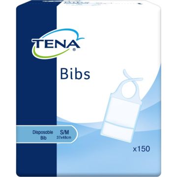 TENA Bib | Small/Medium | Pack of 5