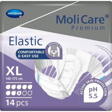 MoliCare Premium Elastic 8 Drop Slips - XL - 14 Pack