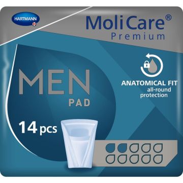 MoliCare Premium Men Pad 2D - Pack of 14