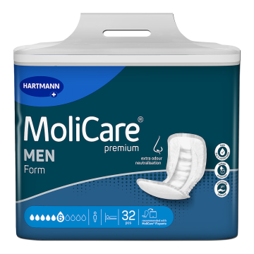 MoliCare Premium Form 6 Drops for men - 32 Pack |  | ND-1589 | Allanda
