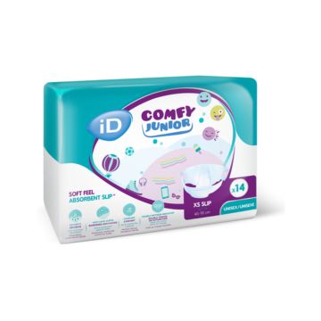 iD Comfy Junior | XS Slip 40-70cm | 14 Pack