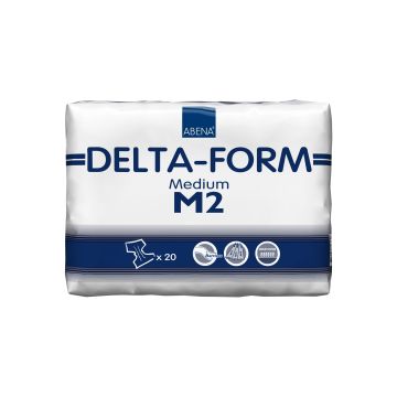 Abena Abri Delta-Form M2 Blue | Medium All In One | Pack of 20 | Medium | ND-4057 | Abena | Allanda