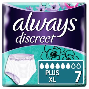 Always Discreet Pants Plus - XL - 7 Pack