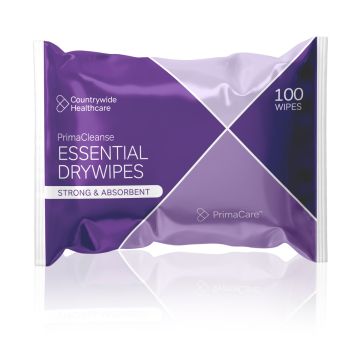 PrimaCare Soft Dry Wipes - pack of 100