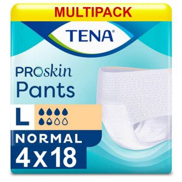 TENA Pants Normal - Large - Case Saver - 4 Packs of 18 | Large | CASE-ND-1029 | Tena | Allanda
