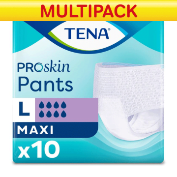 TENA Proskin Pants Maxi - Large - Case Saver - 4 Packs of 10