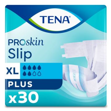 TENA Slip Plus | Extra Large | Pack of 30