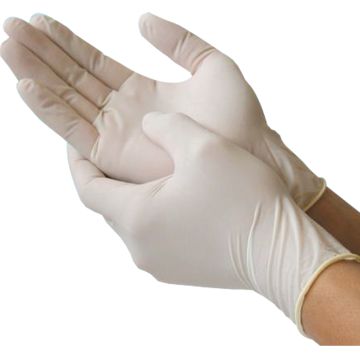 Nitrile Powder Gloves | White | Medium | Pack of 100