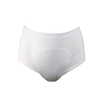 Ladies Full Cotton Incontinence Brief Large