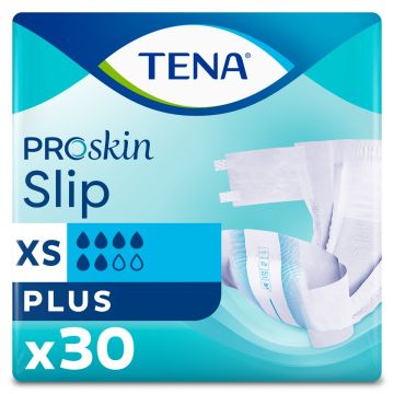 TENA Proskin Slip Plus - XS - 30 Pack