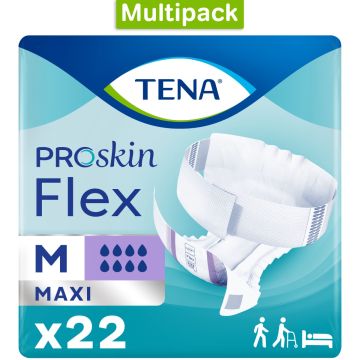 CASE SAVER TENA Flex Maxi Proskin Medium (3 Packs of 22)