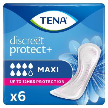 Tena Discreet Protect+ Maxi – Pack 6