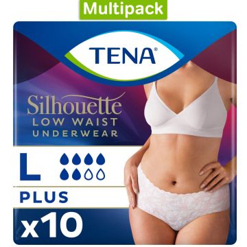 CASE SAVER TENA Silhouette Lady Pants Large (Case of 6)