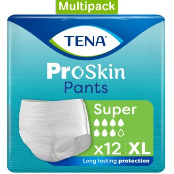 CASE SAVER TENA Pants Super XLarge (4 Packs of 12)