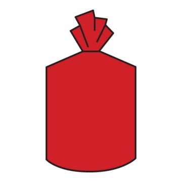 Red Refuse Sacks Case | 200 Sacks