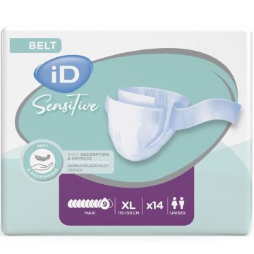iD Sensitive Belt Maxi - X Large - Pack 14