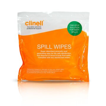 Clinell Spill Wipes