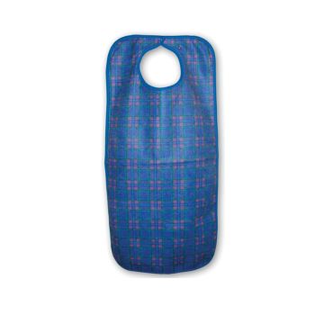 Primacare Reusable Large Bib | Blue & Red | 45x92cm