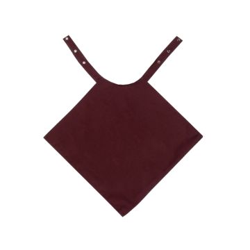 Allanda Napkin Style Washable Bib Maroon