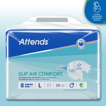 Attends Slip Air Comfort 8 Large - Pack 28