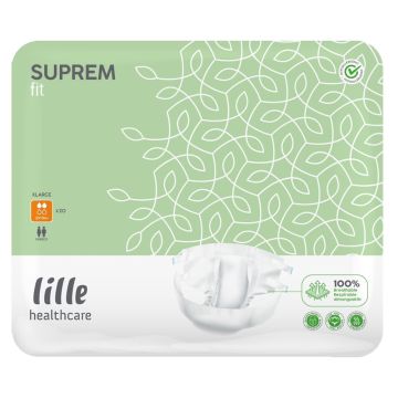Lille Healthcare SupremFit Extra Plus Slips - XL - 20 Pack | X-Large | ND-2355 | Allanda
