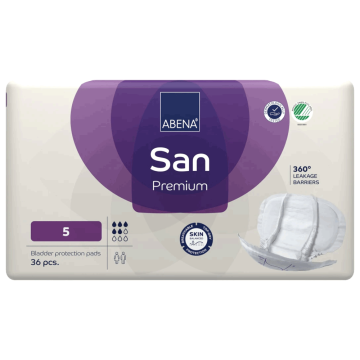 Abena Abri-San - 5 - Premium | Pack of 36 |  | ND-4109 | Allanda