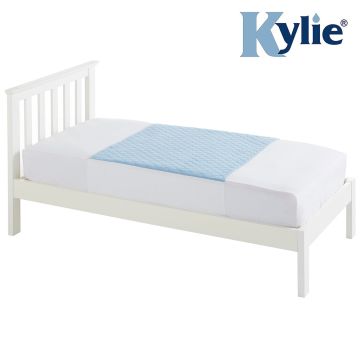 Kylie Washable Absorbent Incontinence Sheets | Single (Blue) | Pack of 1
