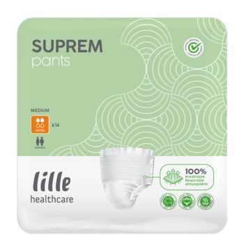 Lille Healthcare SupremPants Extra - Medium - 14 Pack | Medium | ND-7005 | Allanda