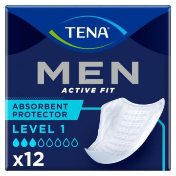 TENA Men Level 1 Absorbent Protector Pads - 12 Pack |  | ND-0272 | Tena | Allanda