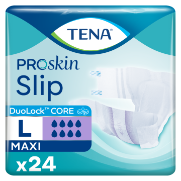 TENA Proskin Slip Maxi - Large - 24 Pack