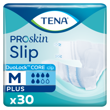 TENA Proskin Slip Plus - Medium - 30 Pack