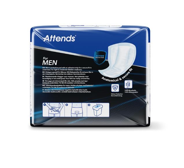 Attends\u0020For\u0020Men\u0020Level\u00203\u0020Pads\u0020\u002D\u002014\u0020Pack