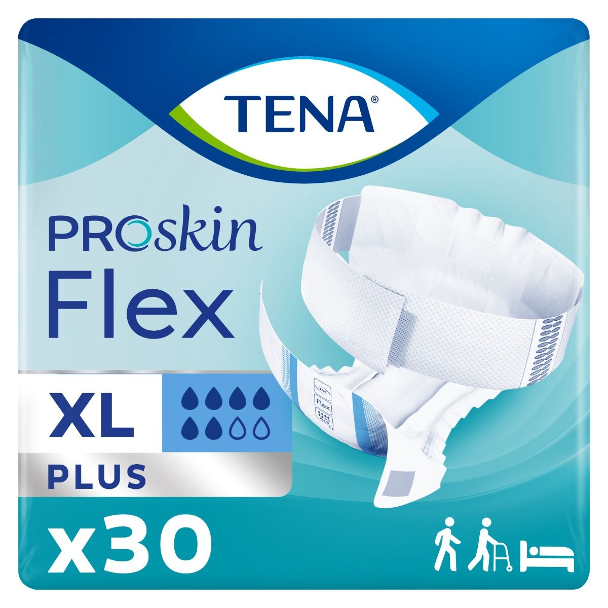 TENA\u0020Proskin\u0020Flex\u0020Plus\u0020Slips\u0020\u002D\u0020XL\u0020\u002D\u002030\u0020Pack