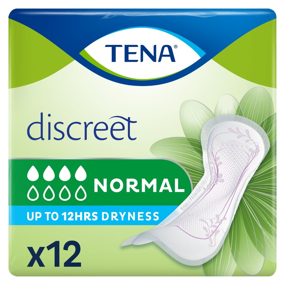 TENA\u0020Lady\u0020Discreet\u0020Normal\u0020Pads\u0020\u002D\u002012\u0020Pack